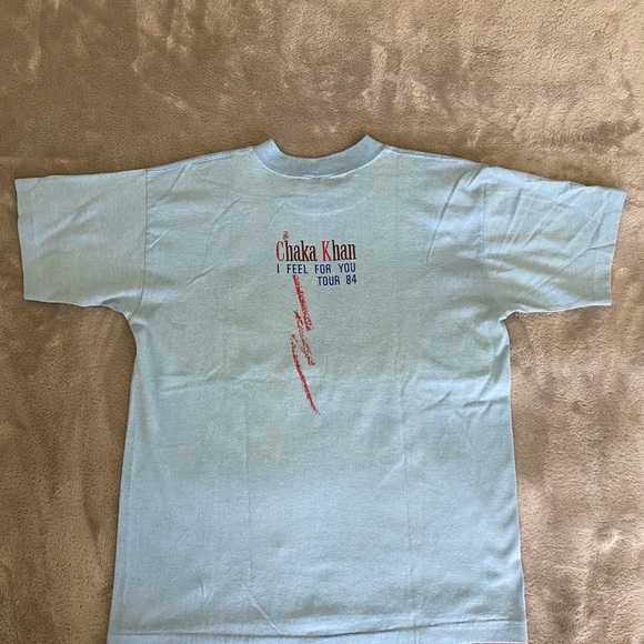 Vintage 1984 Chaka Khan I Feel For You Tour T Shirt - Picture 7 of 7